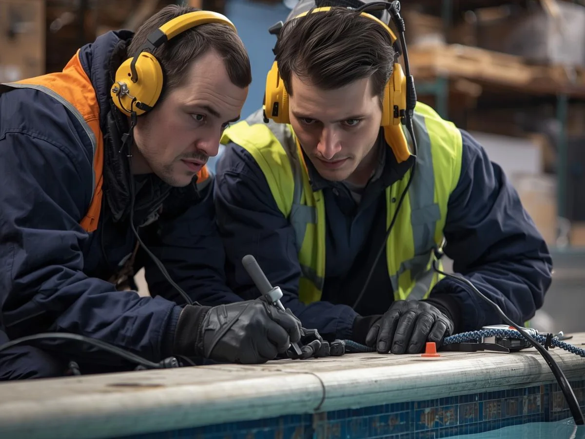 Commercial Pool Leak Detection__ Houston TX