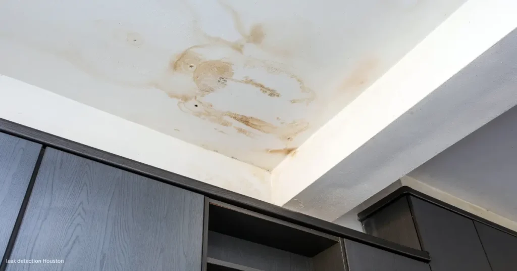 Water Stain on Ceiling But No Leak? What It Means for Your Houston Roof